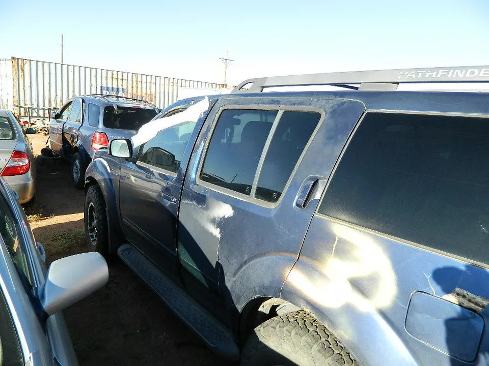 2005 - 2011 NISSAN PATHFINDER REAR LEFT DRIVER SIDE DOOR BLUE COLOR - OEM