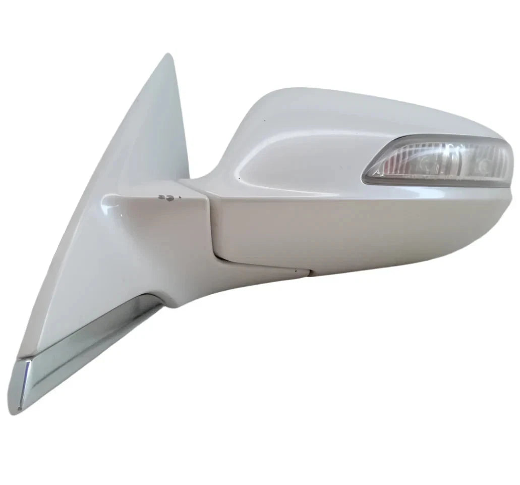 2009-2012 ACURA RL POWER DOOR MIRROR LH LEFT DRIVER SIDE COLOR WHITE 76250-SJA-A03ZL
