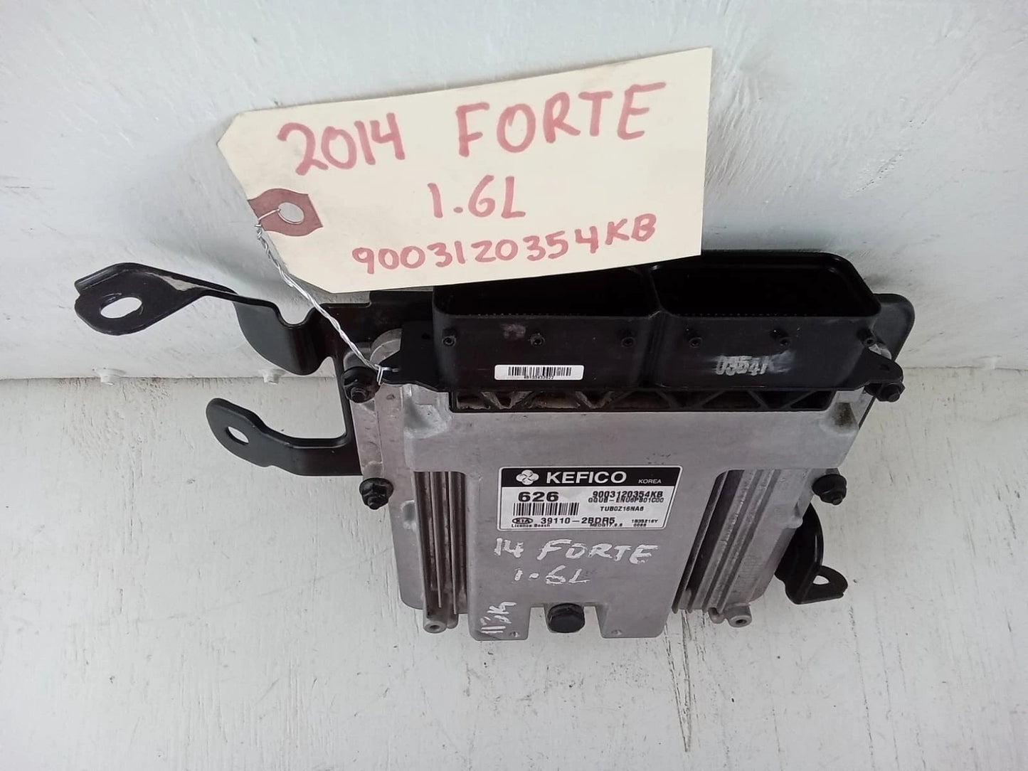 2014 KIA FORTE 1.6L ENGINE COMPUTER CONTROL MODULE ECU ECM 39110-2BDR5