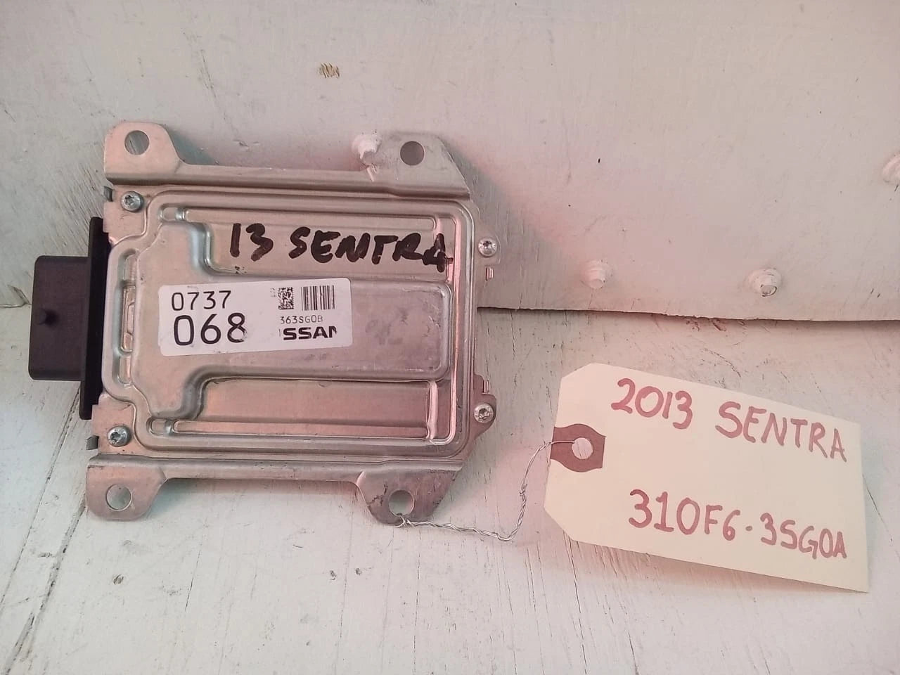 2013 - 2014 NISSAN SENTRA TRANSMISION CONTROL MODULE TCU TCM OEM 310F6-3SG0A