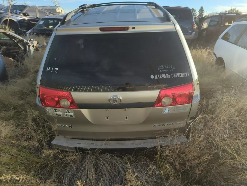 2004 2005 2006 2007 2008 2009 2010 TOYOTA SIENNA TAILGATE HATCH TRUNK LID TAIL G