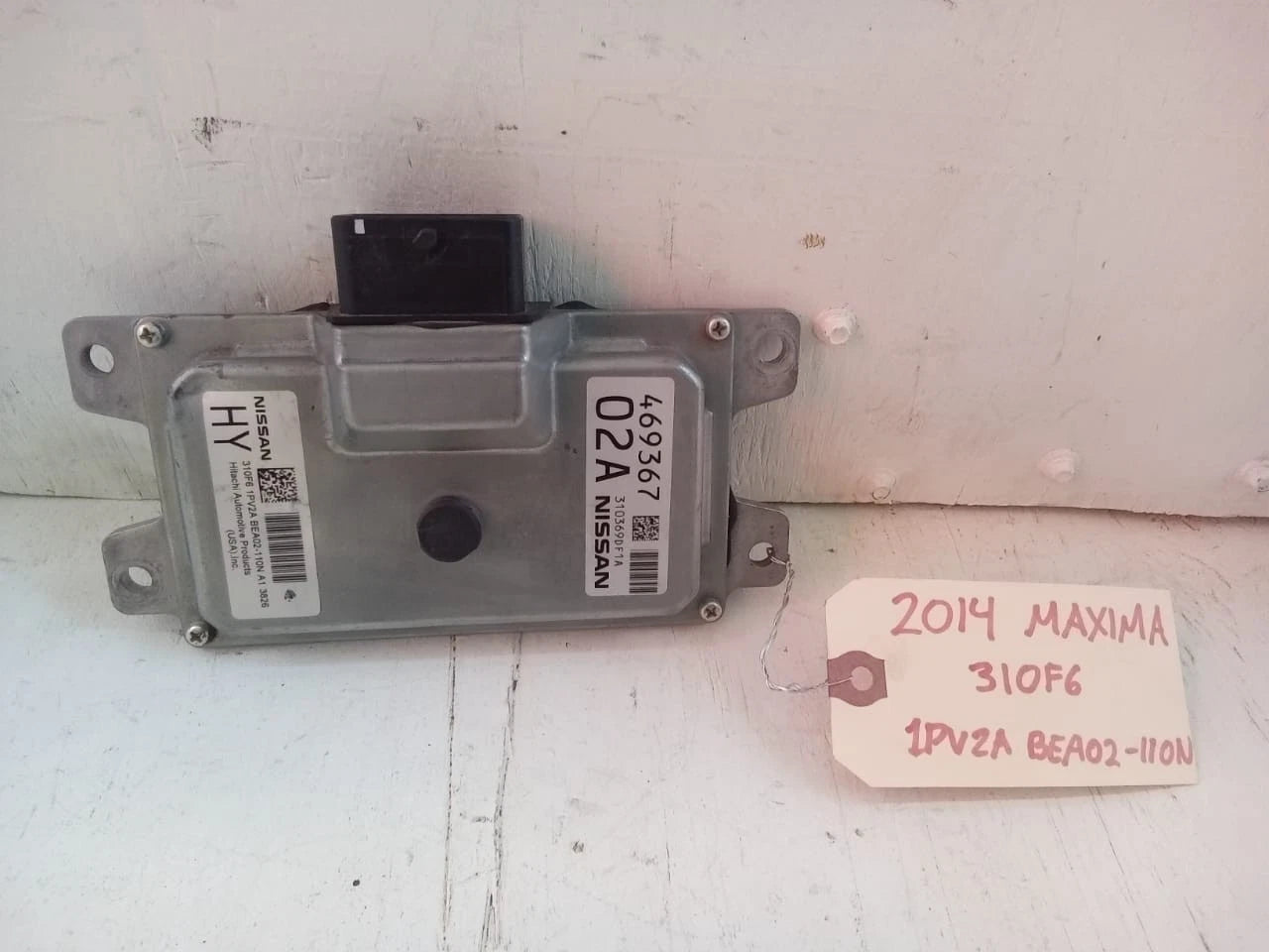 2014 NISSAN MAXIMA TRANSMISSION CONTROL UNIT OEM TCU 310F61PV2A | 310369DF1A