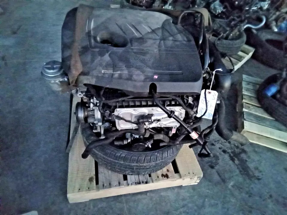 14 15 16 FORD FUSION 1.5L TURBO 4CYL ENGINE MOTOR ASSY W/TURBO VIN D 75K MILES