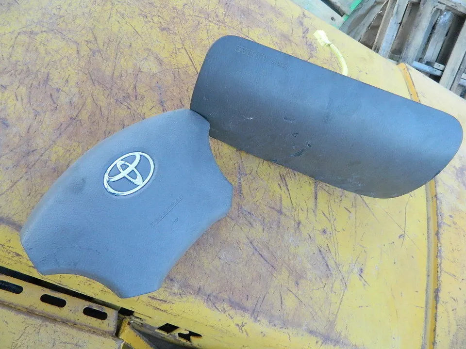 TOYOTA TUNDRA SEQUOIA PASSENGER DASH AND DRIVER STEERING WHEEL AIRB - SET