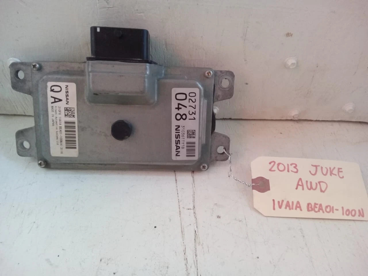 2013 NISSAN JUKE AWD TRANSMISSION CONTROL UNIT OEM TCU TCM - 310361TY1B