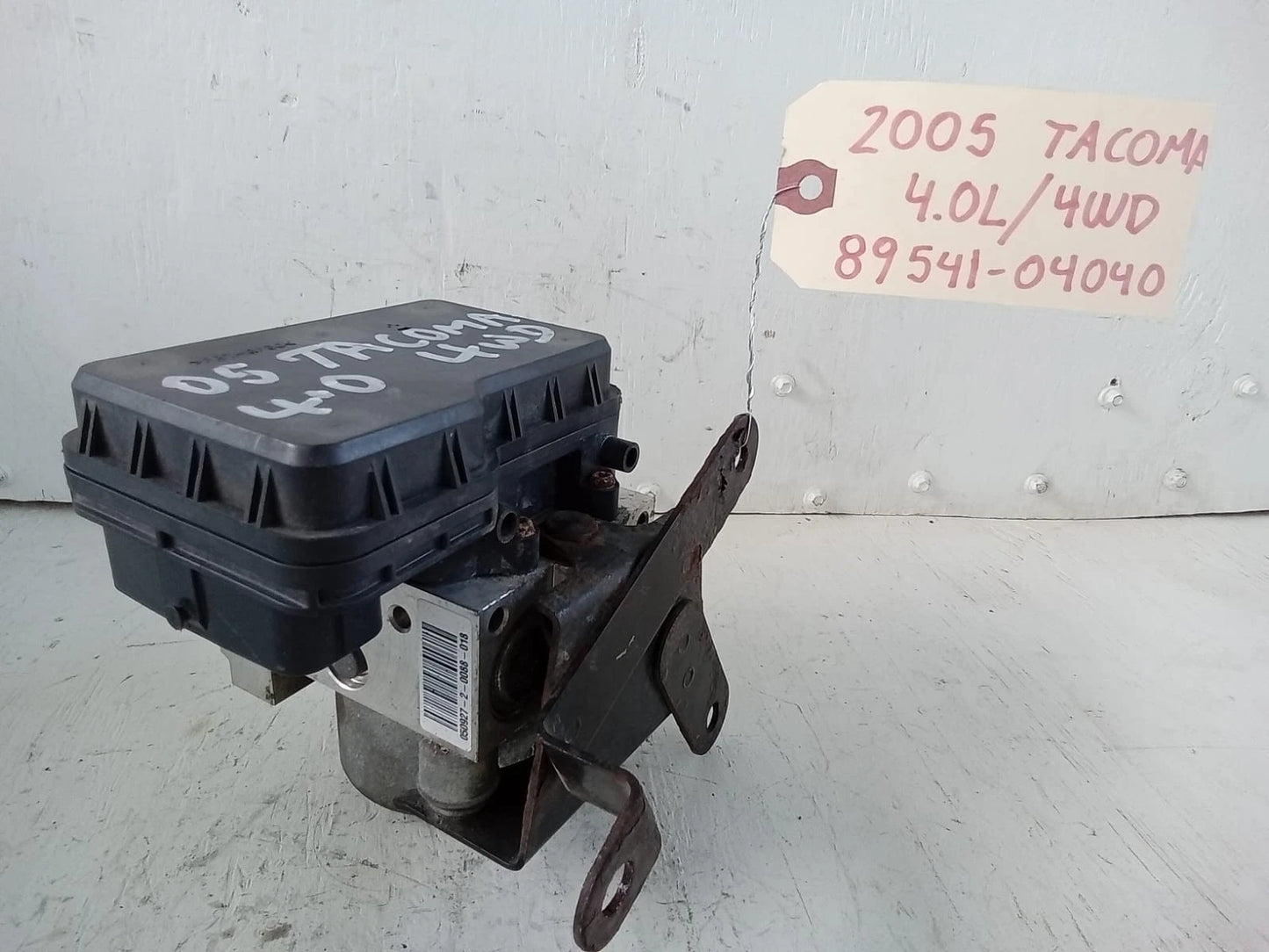 05-08 TOYOTA TACOMA 4WD 4.0L ANTI LOCK BRAKE PUMP ABS CONTROL MODULE 89541-04040