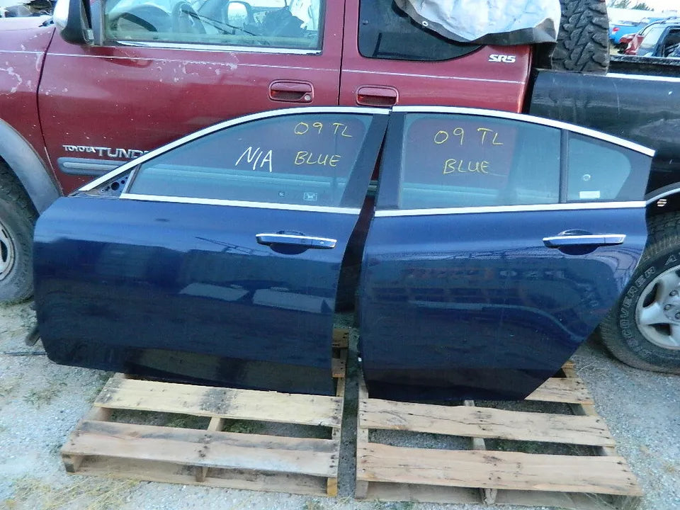 2009 2010 2011 2012 2013 2014 ACURA TL FRONT AND REAR LEFT DRIVER SIDE DOORS-SET