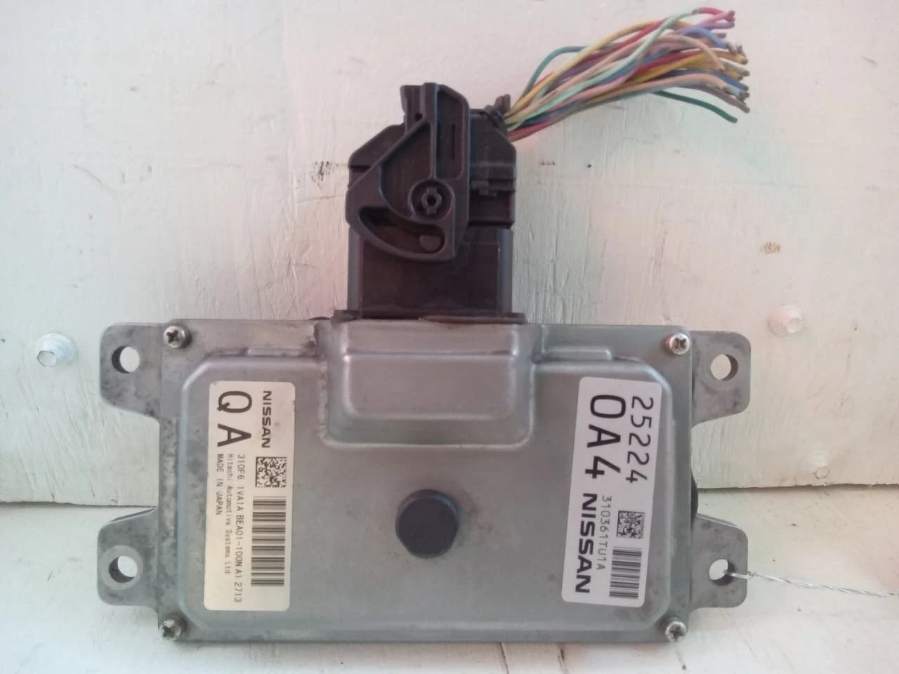 2012 NISSAN JUKE 2WD 1.6L TRANSMISSION CONTROL UNIT OEM TCU TCM - 310361TU1A