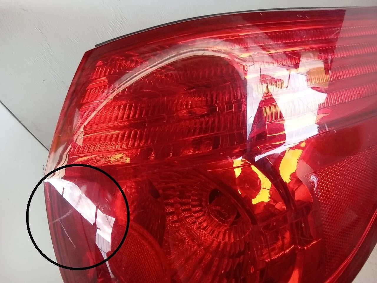 2006-2010 TOYOTA SIENNA TAIL LIGHT REAR LAMP RIGHT PASSENGER SIDE 81550AE020