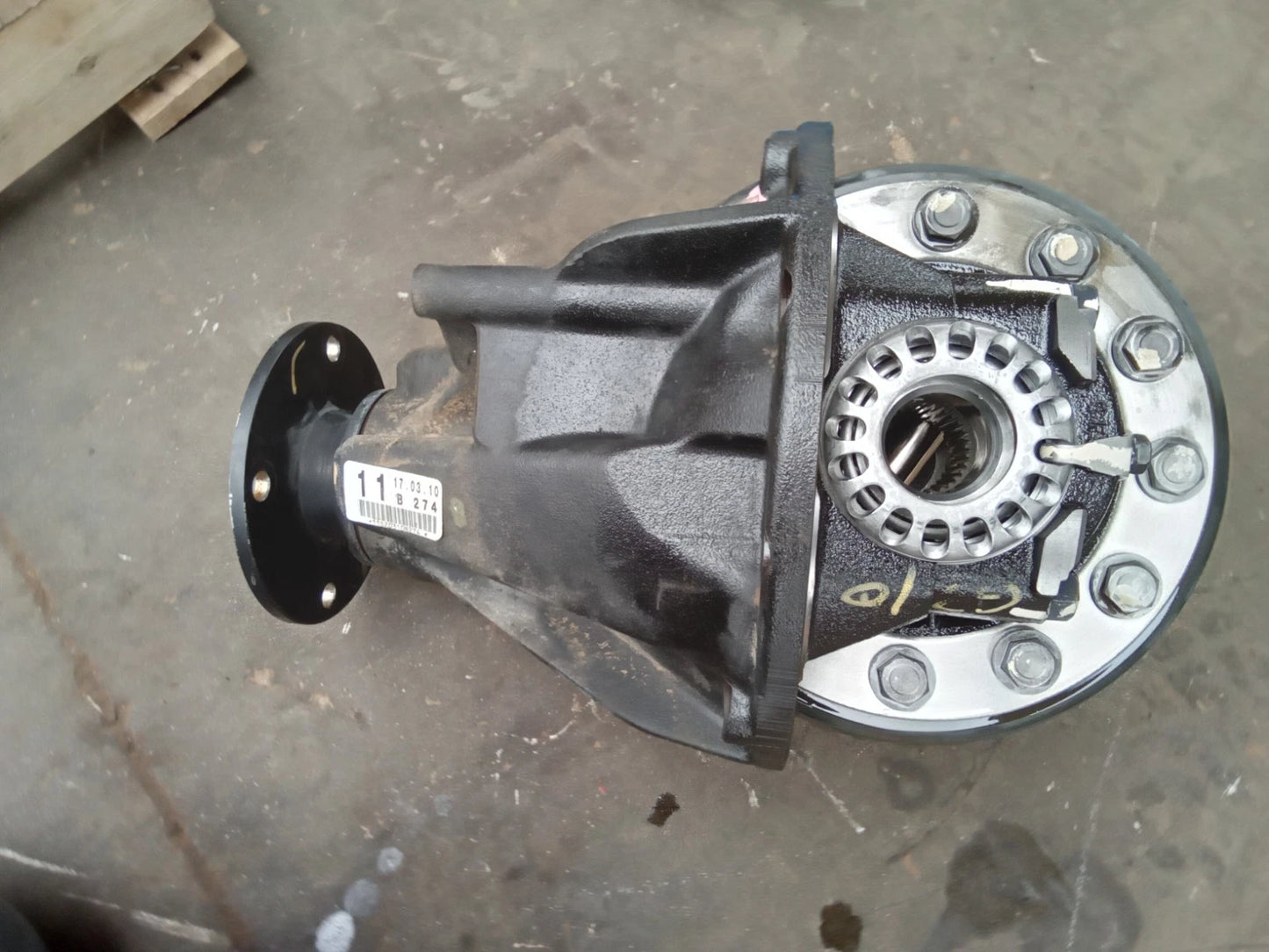 07-20 TOYOTA TUNDRA V8 4.7L 4.6L V6 4.0L REAR DIFFERENTIAL CARRIER 3RD MEMBER 41110-0C010