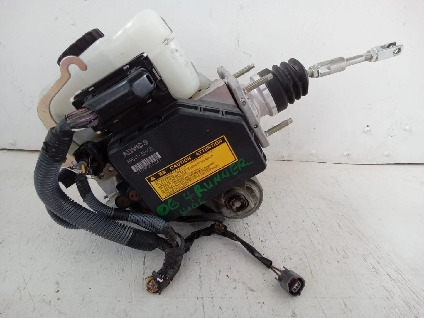 2005-2009 TOYOTA 4RUNNER 4.0L ABS PUMP BRAKE BOOSTER MASTER CYLINDER 89541-35050