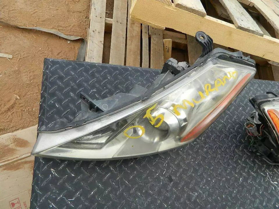 03-07 NISSAN MURANO LEFT & RIGHT SIDE HEADLIGHT ASSY XENON HID W/BALLAST (SET)