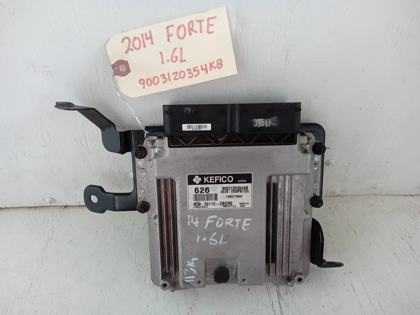 2014 KIA FORTE 1.6L ENGINE COMPUTER CONTROL MODULE ECU ECM 39110-2BDR5