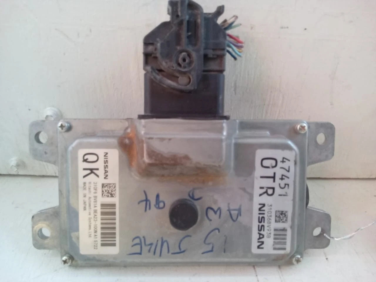 2014 - 2017 NISSAN JUKE AWD TRANSMISION CONTROL MODULE 310F6 BV81A BEA23-100N A1
