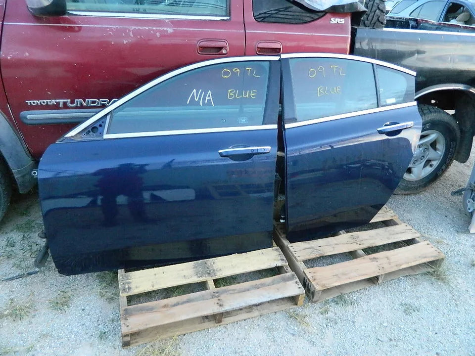 2009 2010 2011 2012 2013 2014 ACURA TL FRONT AND REAR LEFT DRIVER SIDE DOORS-SET