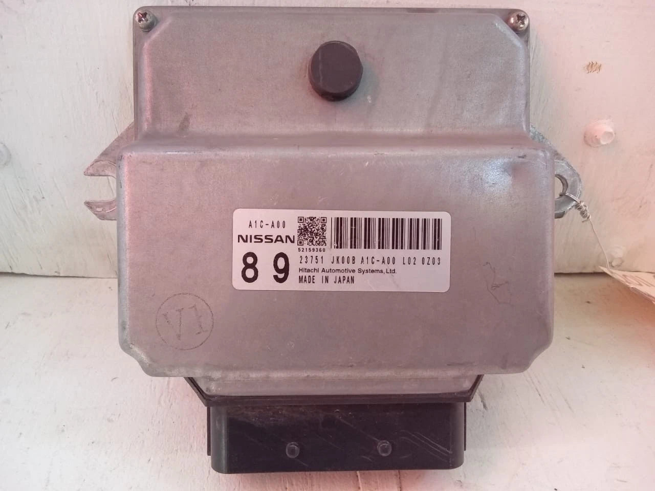 08-11 INFINITI G37X AWD VARIABLE VALVE CONTROL MODULE TCM 23751 JK00B A1C-A00