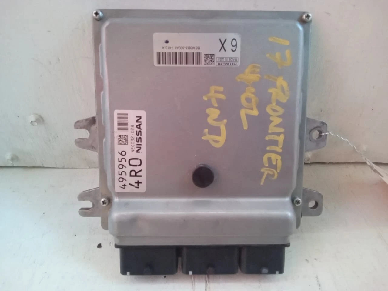 16-17 NISSAN FRONTIER 4.0L 4WD ENGINE COMPUTER CONTROL MODULE ECU ECM BEM3B3300A
