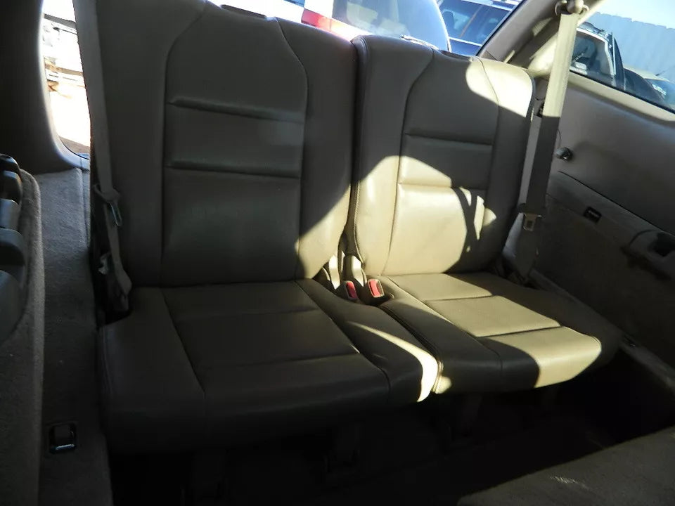 2004 ACURA MDX THIRD 3RD ROW SEAT ASSEMBLY TOP AND BOTTOM LEATHER TAN COLOR -OEM