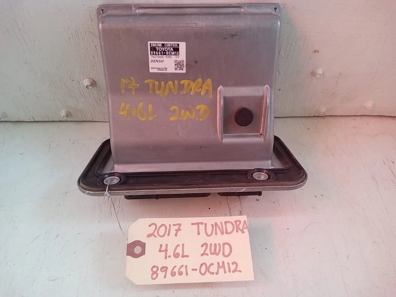 14-17 TOYOTA TUNDRA 2WD 4.6L ENGINE COMPUTER CONTROL MODULE ECU ECM 89661-0CM12