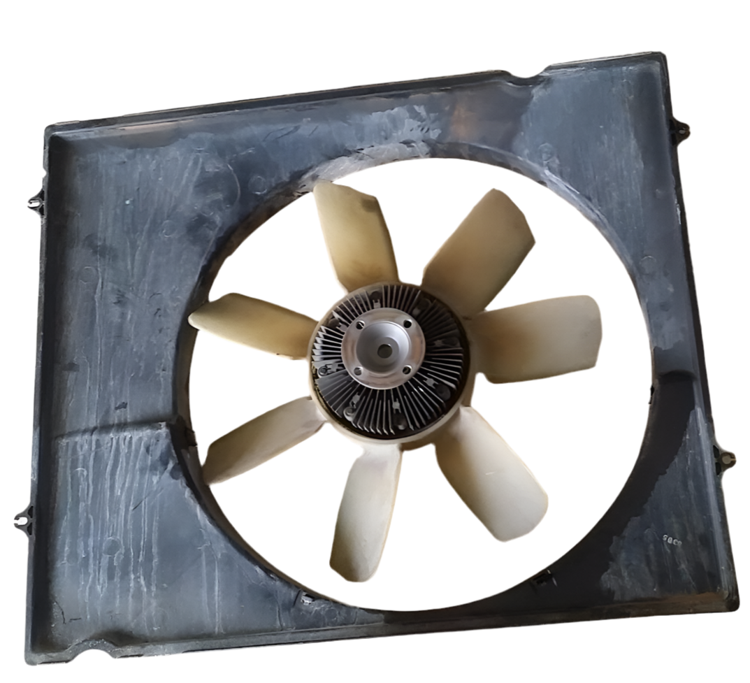 2001-2007 TOYOTA SEQUOIA FAN SHROUD & FAN CLUTCH ASSEMBLY - USED GOOD CONDITION