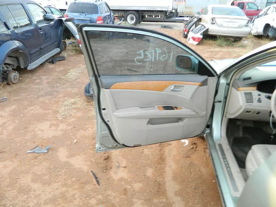 TOYOTA AVALON FRONT AND REAR LEFT DRIVER SIDE DOORS DOOR SET (2 DOORS)- 6U0