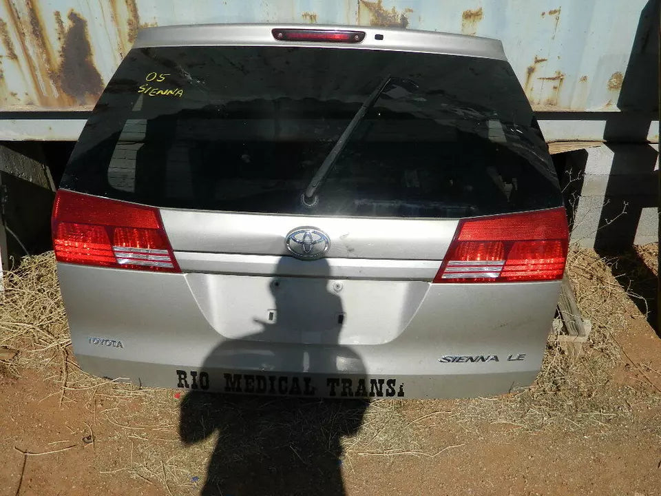 2004 2005 2006 2007 2008 2009 2010 TOYOTA SIENNA TAILGATE HATCH TRUNK LID TAIL G