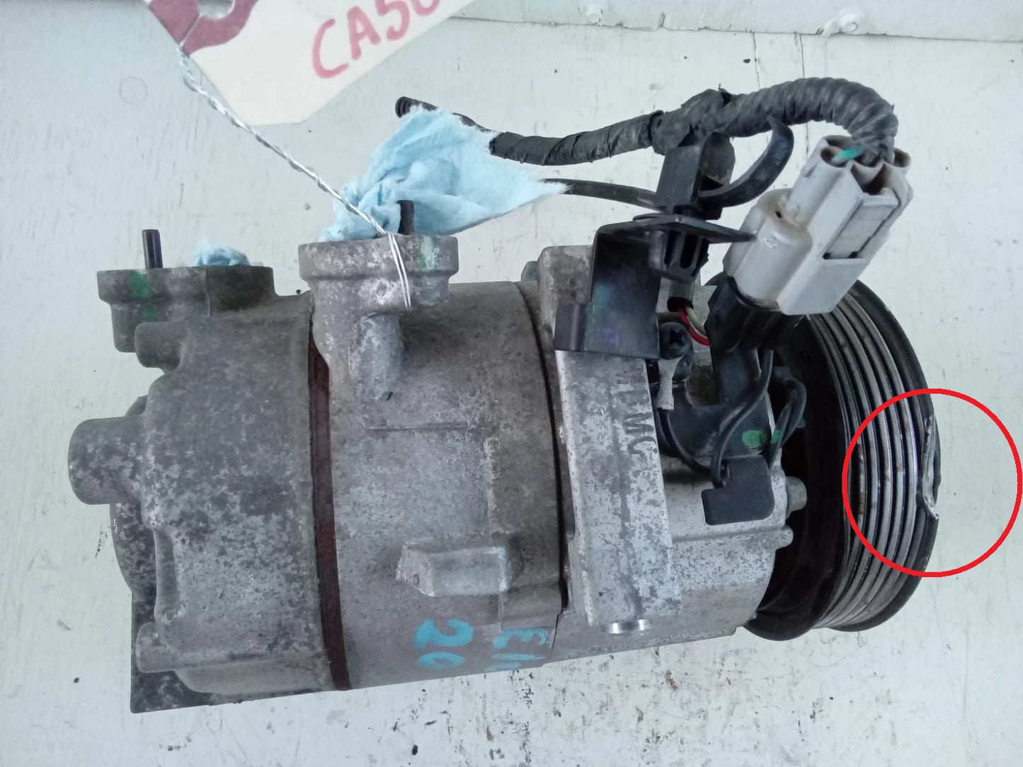 2017-2020 HYUNDAI ELANTRA 2.0L A/C COMPRESSOR - CA500EXFDA04 | VS14E MBPD 2284