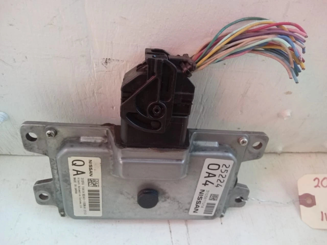 2012 NISSAN JUKE 2WD 1.6L TRANSMISSION CONTROL UNIT OEM TCU TCM - 310361TU1A