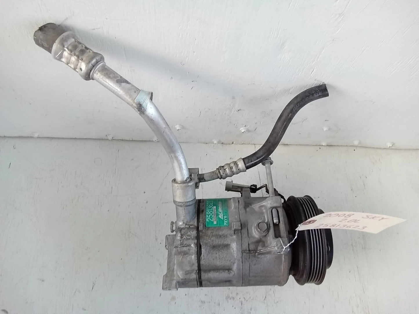 2006-2010 SATURN SKY PONTIAC SOLSTICE 2.0L 2.4L A/C COMPRESSOR - 25813623