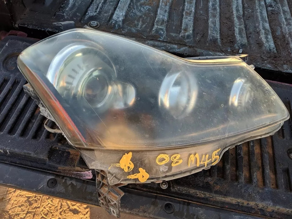 INFINITI M35 M 35 M45 M 45 RIGHT PASSENGER HEADLIGHT ASSEMBLY XENON BULB BALLAST