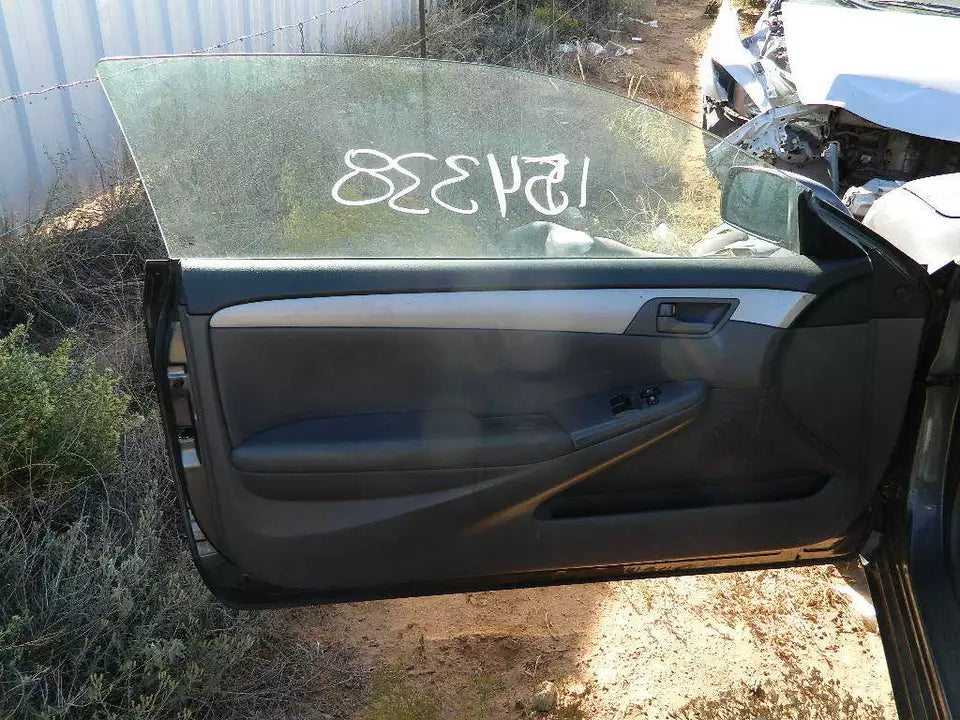 2004 - 2008 TOYOTA SOLARA LEFT FRONT DRIVER SIDE DOOR-HARD TOP-1G3 GRAY COLOR