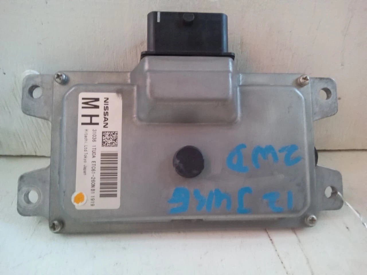 2012 NISSAN JUKE 2WD TRANSMISSION CONTROL UNIT OEM TCU TCM - 31036 1TU0A ETC61