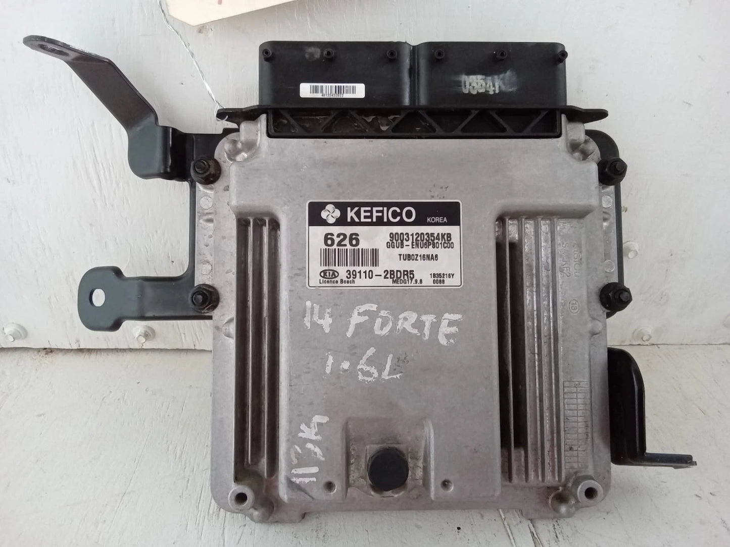 2014 KIA FORTE 1.6L ENGINE COMPUTER CONTROL MODULE ECU ECM 39110-2BDR5