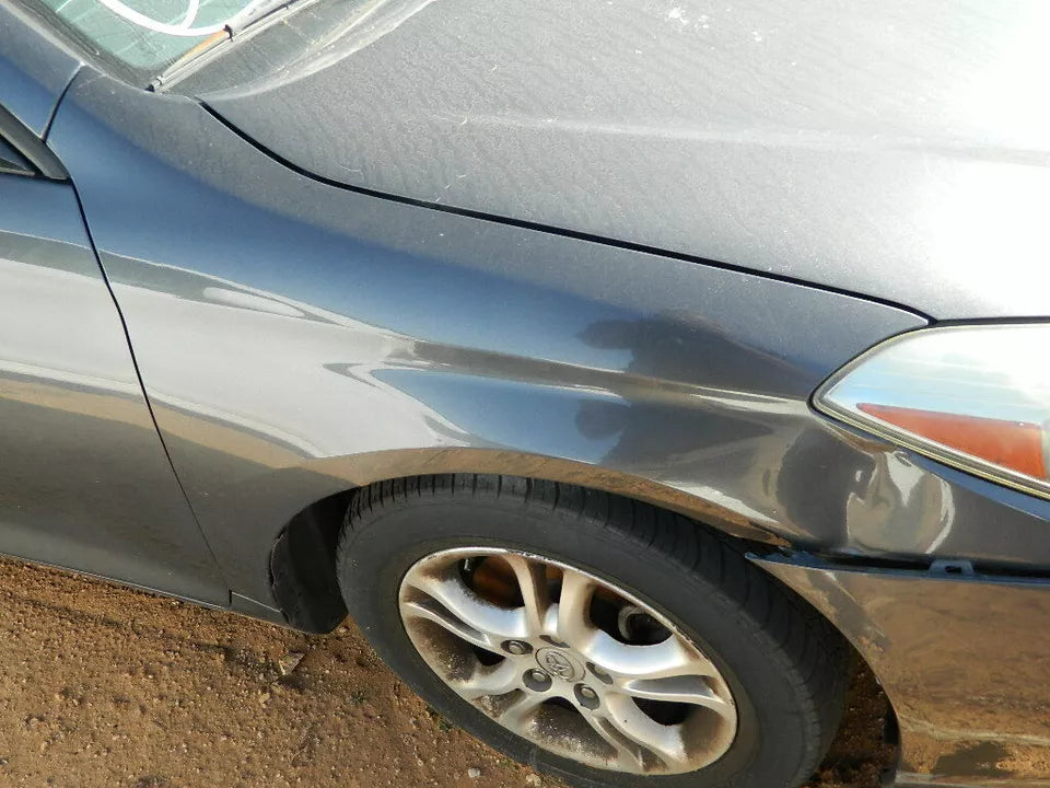 2004-2008 TOYOTA SOLARA RIGHT PASSENGER SIDE FENDER- DENTED GRAY COLOR OEM