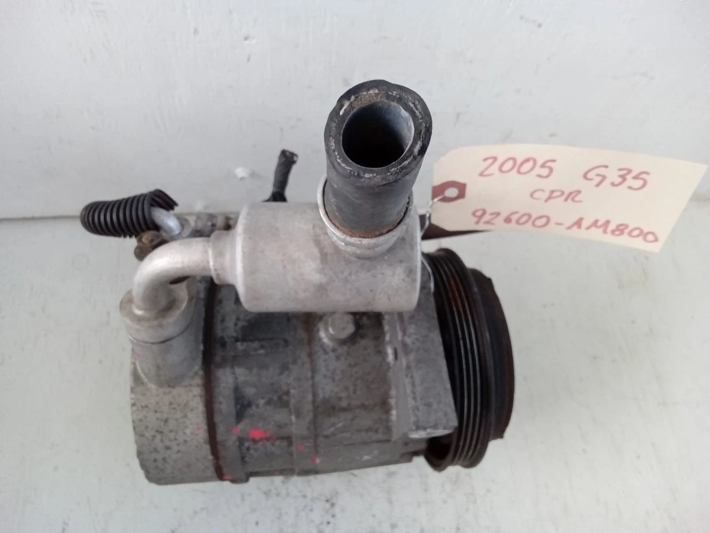 2003-2007 INFINITI G35 COUPE 3.5L A/C COMPRESSOR - 92600-AM800 | 05017206