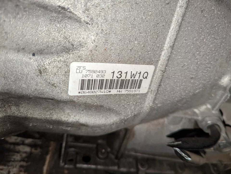 07 08 09 10 11 BMW 335I 3.0L TWIN TURBO GASOLINE RWD AUTOMATIC TRANSMISSION ASSY