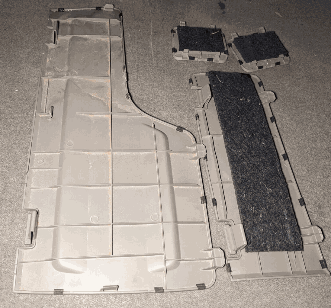 Toyota 4Runner rear trunk
