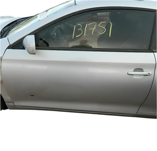 2004-2008 TOYOTA SOLARA LEFT FRONT DRIVER SIDE DOOR - HARD TOP 1D4 COLOR