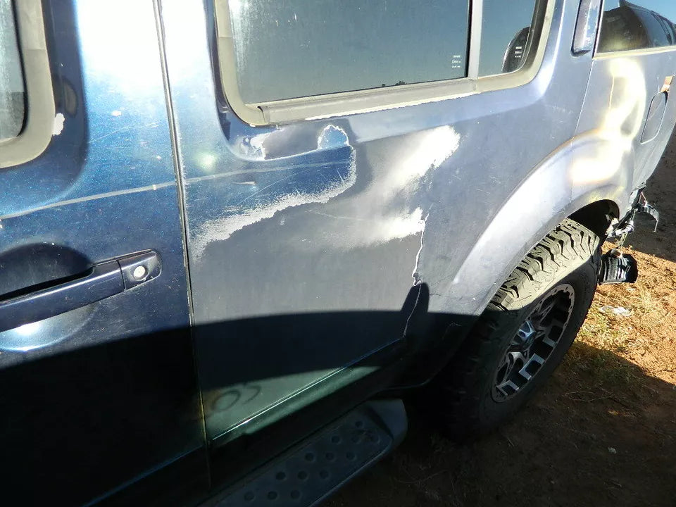 2005 - 2011 NISSAN PATHFINDER REAR LEFT DRIVER SIDE DOOR BLUE COLOR - OEM