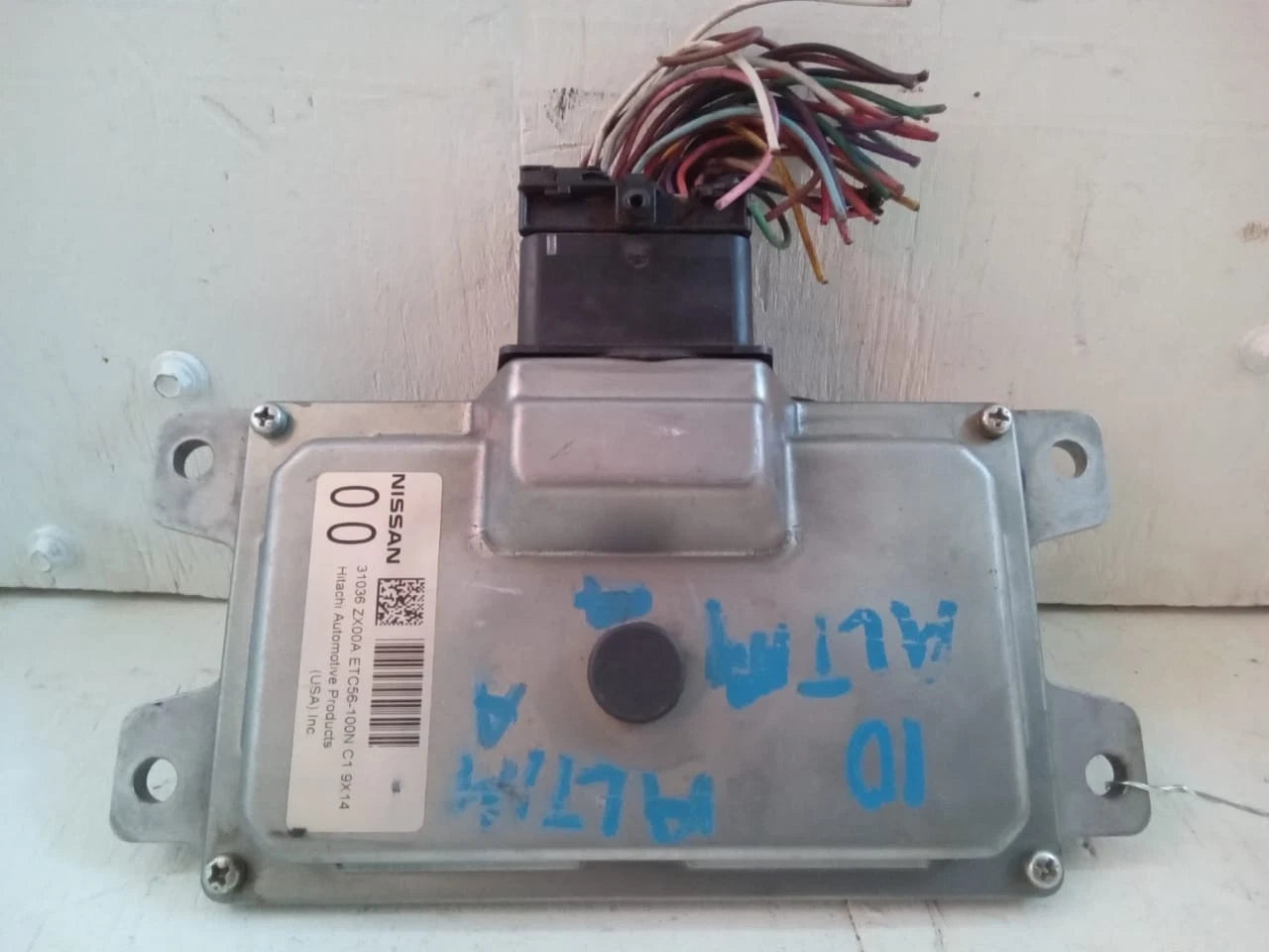 2010 NISSAN ALTIMA TRANSMISSION CONTROL UNIT OEM TCU TCM 31036 ZX00A ETC56-100N