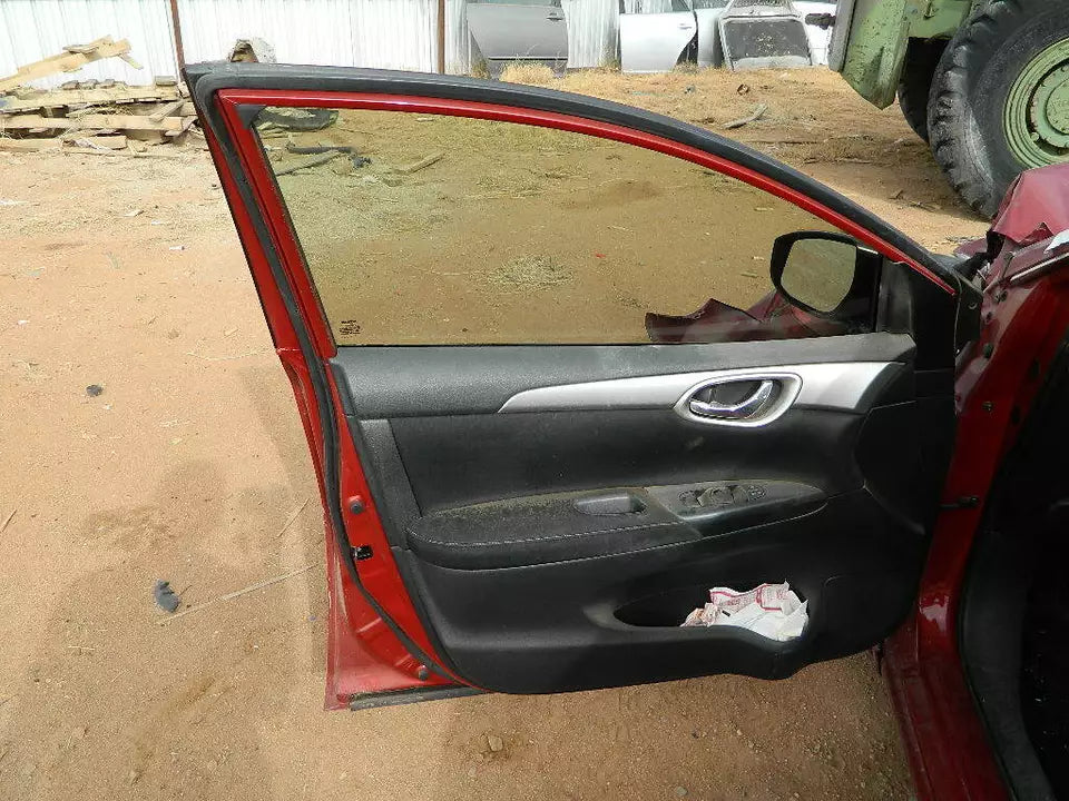 2016 2017 2018 2019 NISSAN SENTRA FRONT & REAR LEFT DRIVER SIDE DOORS (SET OF 2