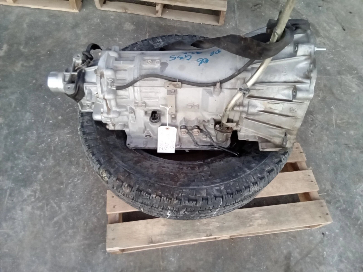 2006 06 INFINITI G35 SEDAN 4DR 4X2 2WD AUTOMATIC TRANSMISSION ASSY 98X2A RE5R05A