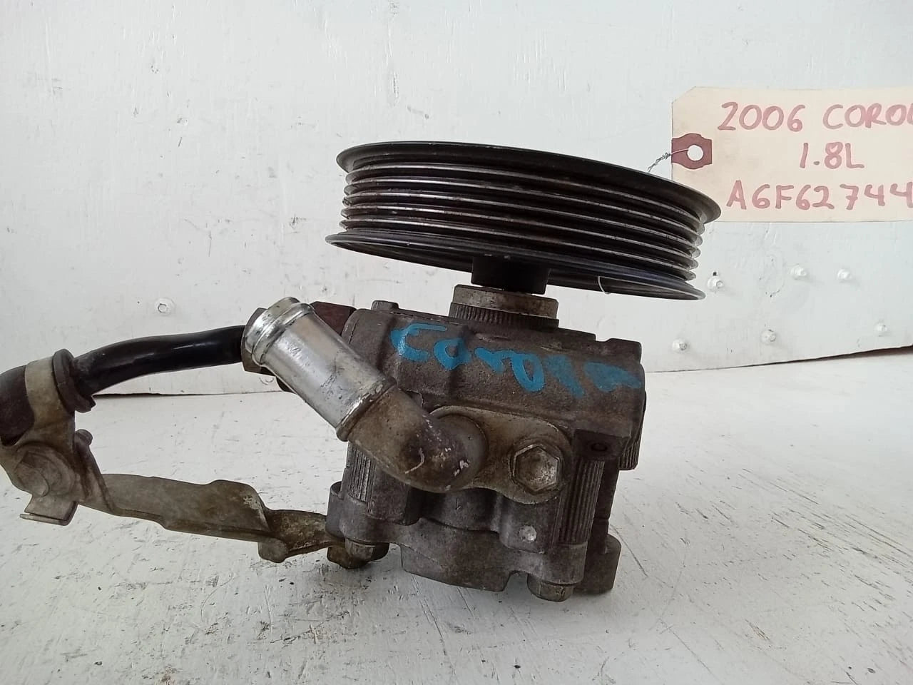 2003-2008 TOYOTA COROLLA MATRIX 1.8L POWER STEERING PUMP 44310-02101 | A6F62744