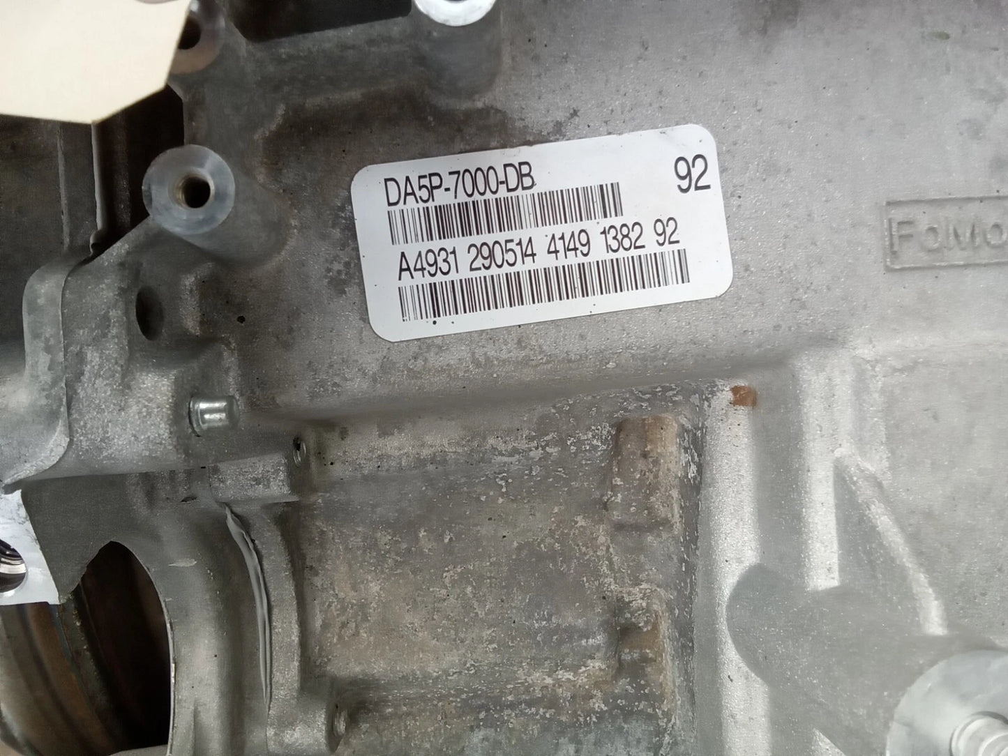 13-19 FORD EXPLORER FLEX TAURUS MKT 13-16 MKS 3.5L AWD TRANSMISSION W/TRANSFER DA5P-7000-DB