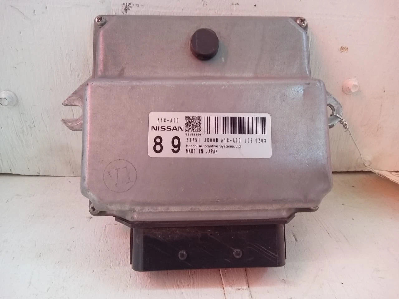08-11 INFINITI G37X AWD VARIABLE VALVE CONTROL MODULE TCM 23751 JK00B A1C-A00