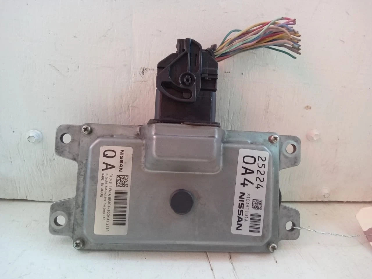 2012 NISSAN JUKE 2WD 1.6L TRANSMISSION CONTROL UNIT OEM TCU TCM - 310361TU1A