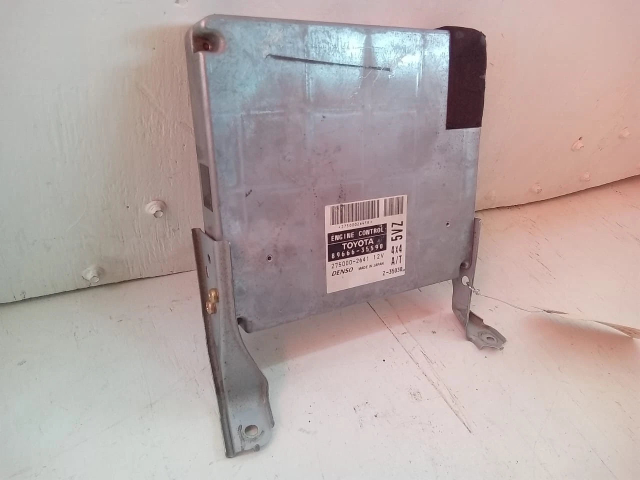 2002 TOYOTA 4RUNNER 4WD 3.4L ENGINE COMPUTER CONTROL MODULE ECU ECM 89666-35590