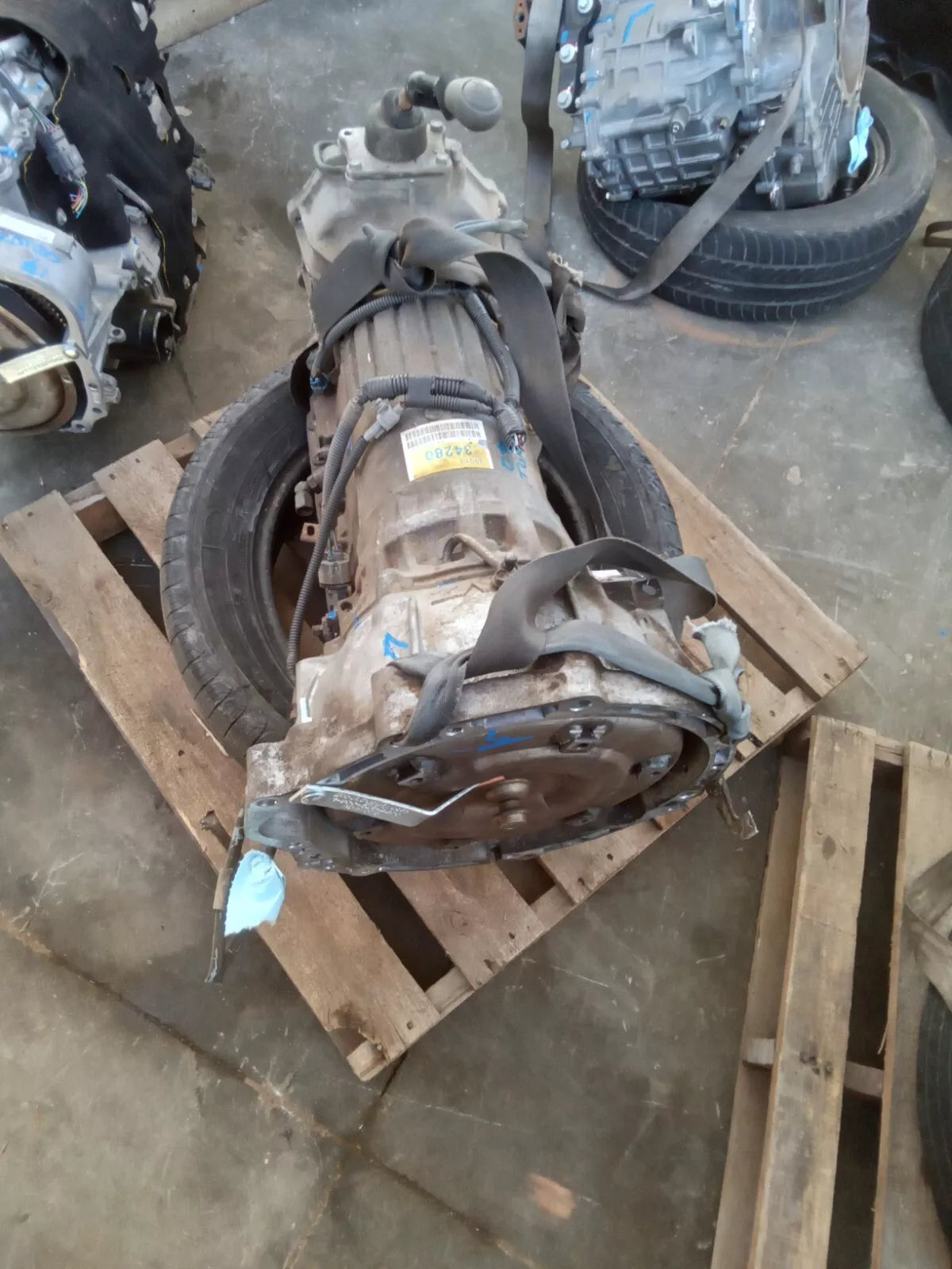 2003 2004 TOYOTA TUNDRA V6 3.4L 4WD 4X4 AUTOMATIC TRANSMISSION 3501034280 A340F