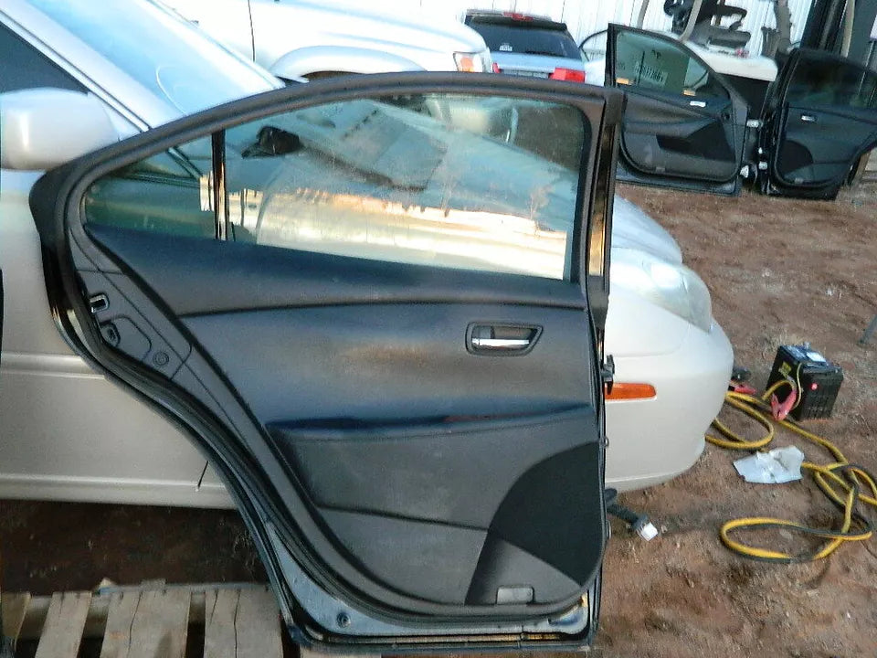 07 08 09 10 11 12 LEXUS ES350 ES 350 REAR LEFT DRIVER SIDE DOOR - BLACK