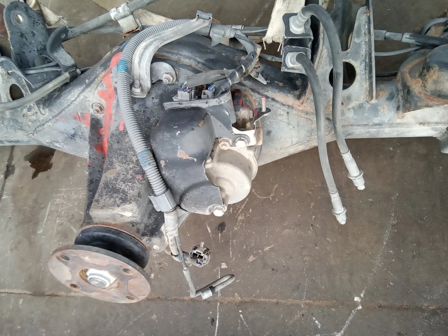 07 08 09 TOYOTA FJ CRUISER AT REAR DIFFERENTIAL REAR END COMPLETE W/ LOCKER A01A 4111060A00